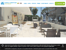Tablet Screenshot of hotelchristian.com