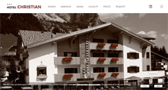 Desktop Screenshot of hotelchristian.eu
