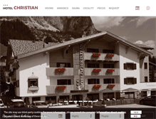 Tablet Screenshot of hotelchristian.eu