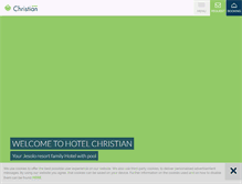 Tablet Screenshot of hotelchristian.info